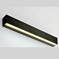 7620LED acrylic linear aluminum mirror front light