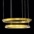 Aluminum alloy intelligent dimming and color changing chandelier