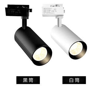 Zangger series LED black and white track spot light