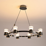 Fashion simple intelligent rotatable indoor chandelier