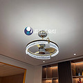 Crystal Light Luxury Indoor Home Fan Lamp