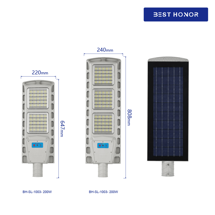 Bingo lighting，Solar street light waterproof outdoor BH-SL-1003