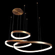 Round triangle combination minimalist Nordic chandelier