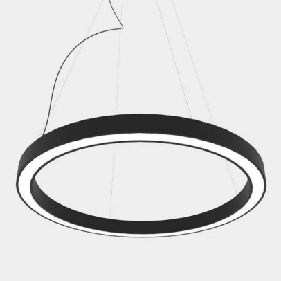 Circle pendant light creative personality simple modern