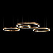 Modern Nordic Light Luxury Gold Circle Pendant