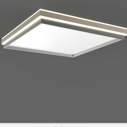 Minimalist Nordic minimalist modern square living room ceiling light