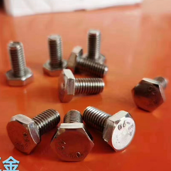 Stainless steel outer hexagonal screw bolt