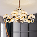 Stainless steel carved high-end AD8095 series chandelier