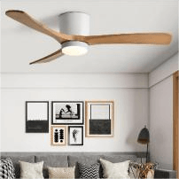 Long silent lifespan, adjustable speed ceiling fan light