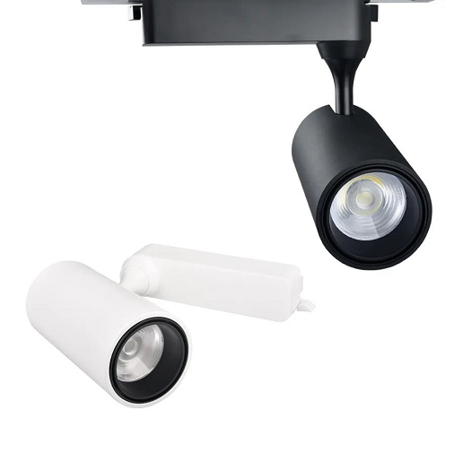 Commercial LED adjustable angle track spotlights