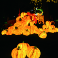 Pumpkin-shaped landscape lamp