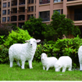 Sheep-shaped landscape lamp