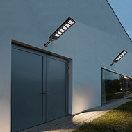 Doorway home solar 6 head outdoor streetlight
