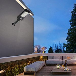 Three rows of outdoor courtyard high-power streetlight