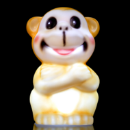 5W luminous monkey smile botanical garden landscape light