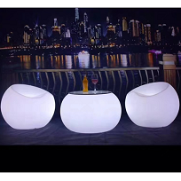 Luminous tables and chairs power saving and anti-drop outdoor landscape light