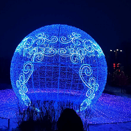 2000W modeling lamp-dome arch landscape lamp