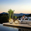 Outdoor waterproof terrace garden lights trellis light floorlight