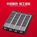 Heat dissipation and efficient honeycomb hole design switching power supply series