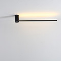 Living room backdrop narrow long line wall lamp