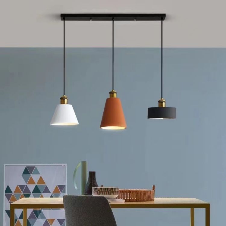Minimal Romantic Combination Small Pendant Lamp