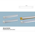 Long indoor air-purifier lamp series