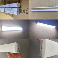 High brightness uniform five sided luminous bracket light tube