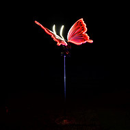 lawn park atmosphere 60 cm butterfly landscape light