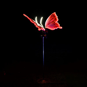 lawn park atmosphere 60 cm butterfly landscape light