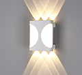 Rectangular three head light 2302/6 wall lamp