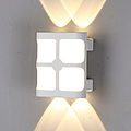 Balcony corridor outdoor 2305/4 four head outdoor wall lamp