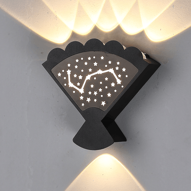 2309/6 Constellation Space Outdoor Wall Lamp