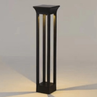 XJY-T4013 Solar Square Top Pillar Lawn Lamp