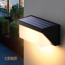 XJY-T4042 Square Luminous Surface Solar Outdoor Wall Lamp