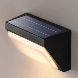 XJY-T4043 Beveled Luminous Surface Solar Outdoor Wall Lamp