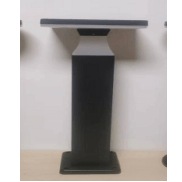 XJY-2392/6 Solar Flat Top Pillar Lawn Lamp