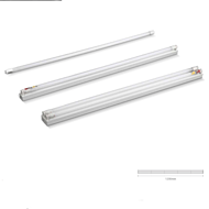 Ceiling mounted double selection fire emergency lighting tube bracket